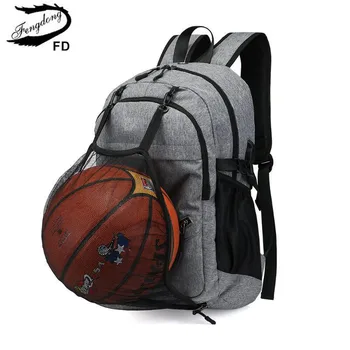 Fengdong football backpack school bags for boys basketball backpack student school backpack sport backpack rucksack boy gift 1