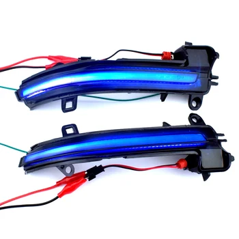 

Scroll LED Dynamic Turn Signal Light Side Mirror Flashing Light Repeater Blinker For BMW F20 F21 F22 F30 E84 1 2 3 4 Series