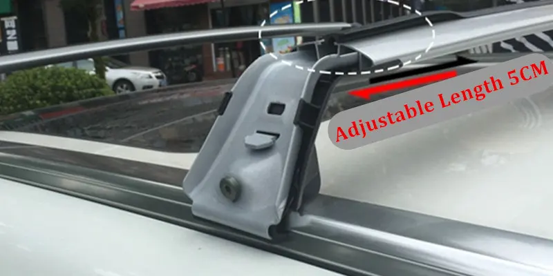 ALWAYSME 2PCS Universal Fits For No Gap Car With Original Roof Rack SUV Roof Rack Crossbars For Kayak Cargoline Snowboarding