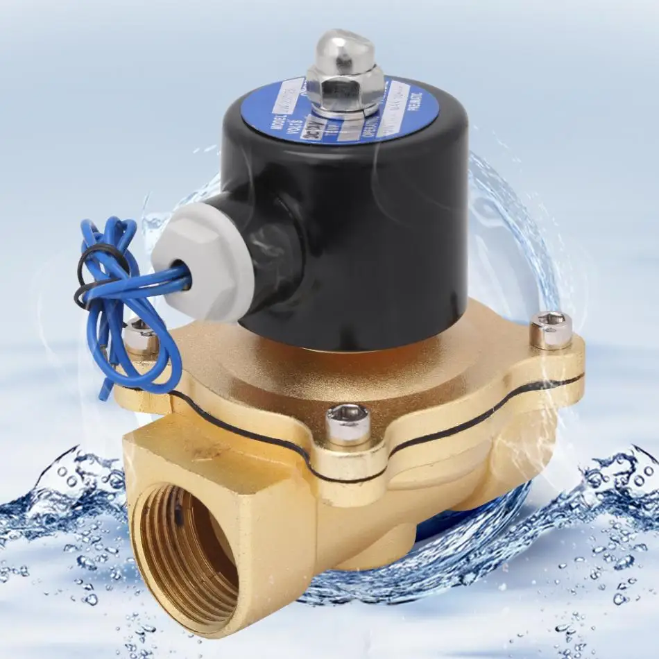 

Multi-functional Solenoid Valve DC12V R1 DN25 Normal Closed Zinc Alloy Electric Magnetic Solenoid Valve for Water Air Oil