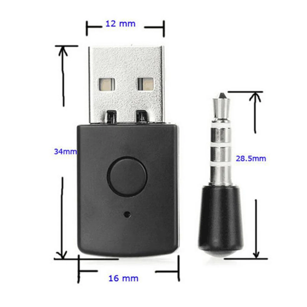 Bluetooth-ключ usb адаптер для ps4 3,5 мм bluetooth 4,0+ EDR USB адаптер для PS4 Стабильная производительность Bluetooth наушники