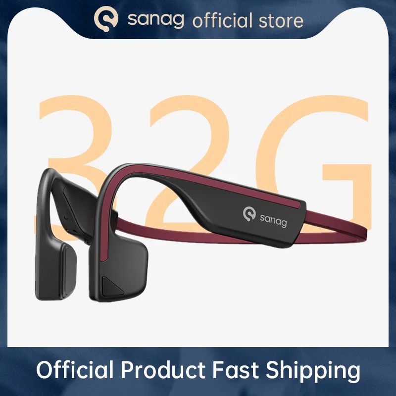 New Sanag A11 For Huawei Xiaomi Wireless Earphone Bone Conduction 32G Bluetooth Headset Anti-sweat Light Sports Stereo Headphone | Отзывы и видеообзор -1005003511270641