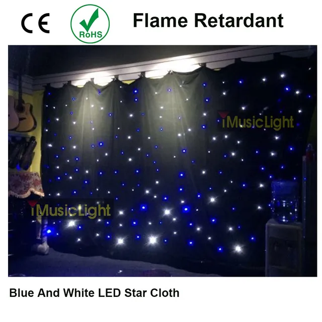 Rideau De Ciel Étoilé Dmx512, Toile De Fond Led De Qualité Supérieure,  Contrôle Pour Scène De Pub Dj, Spectacle D'événements De Mariage -  Éclairage De Scène À Effet - AliExpress