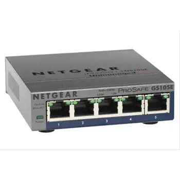

NETGEAR PROSAFE PLUS GIGABIT SWITCH 5PORT GS105PE-10000S