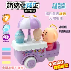 Детская игрушечная машинка, возвратная машина для мальчика, инерционная машина, Инженерная машина, поезд со Свинкой, детская машина