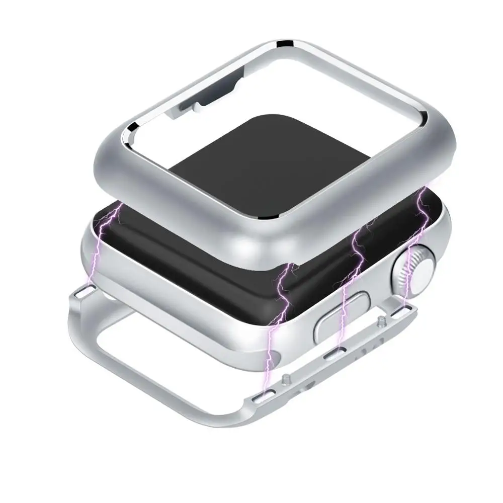Чехол Serilabee Mago для apple watch 4, 5, 3, 2, 1, 40 мм, 44 мм, защитный чехол из алюминиевого сплава с магнитным покрытием для iwatch series 4, 3, 2, 1, 5