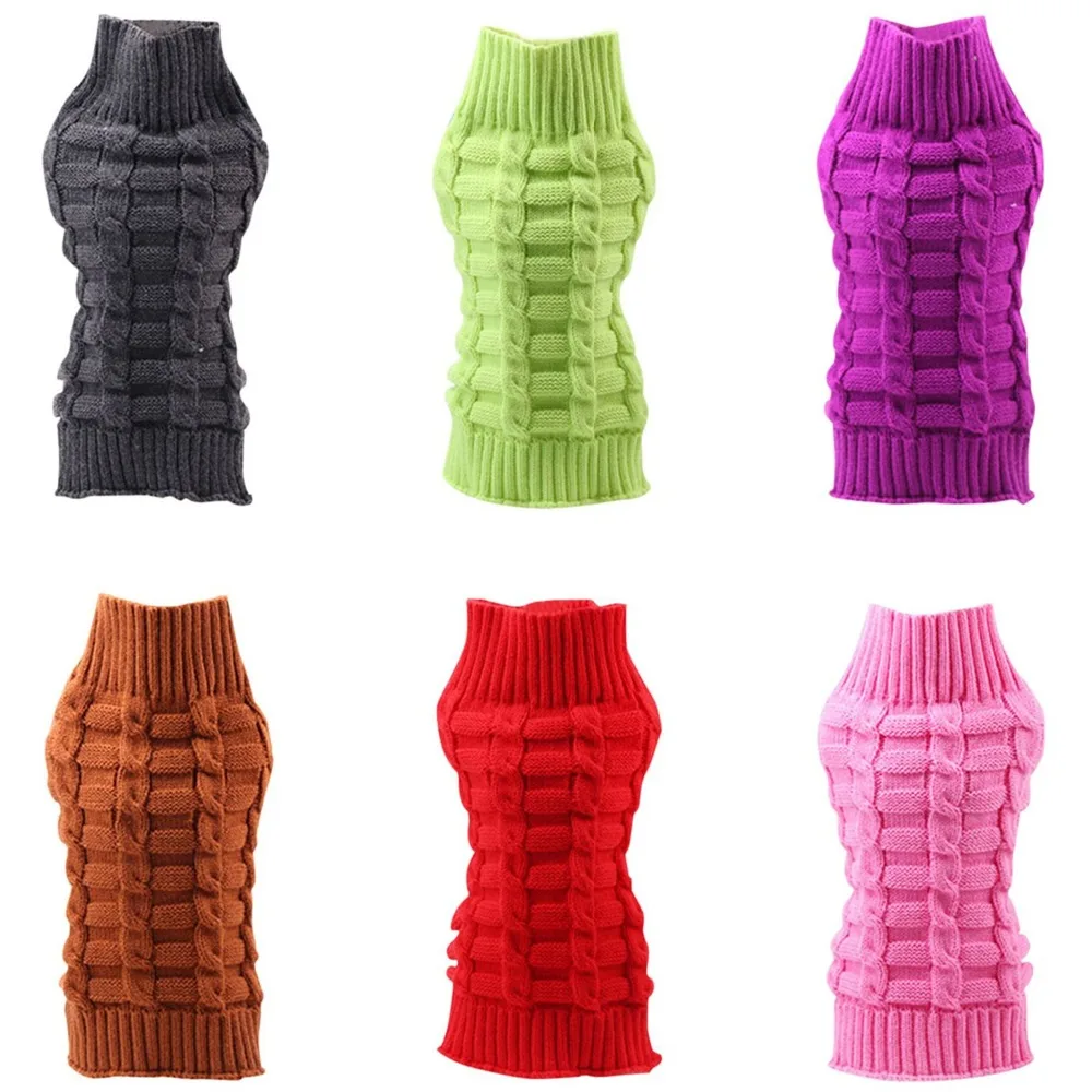 

Dog Sweater Jacket Jumper Clothing Teddy New Arrival Warm Kawaii Coat Puppy Fashion New Wool Unlimited Season Multicolor Singles