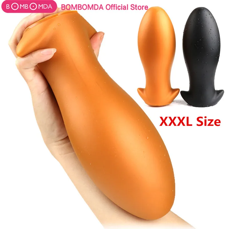 Huevo Butt Soft Plug Big Anal Plug Silicona Anal l Consolador Plug Ball Próstata Ano Expansor Erótico Anal Dido Ba_voghion.com