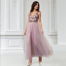 Robe De bal en Tulle à fleurs, sans manches, longueur cheville, Robe De soirée formelle, nouvelle collection 2022