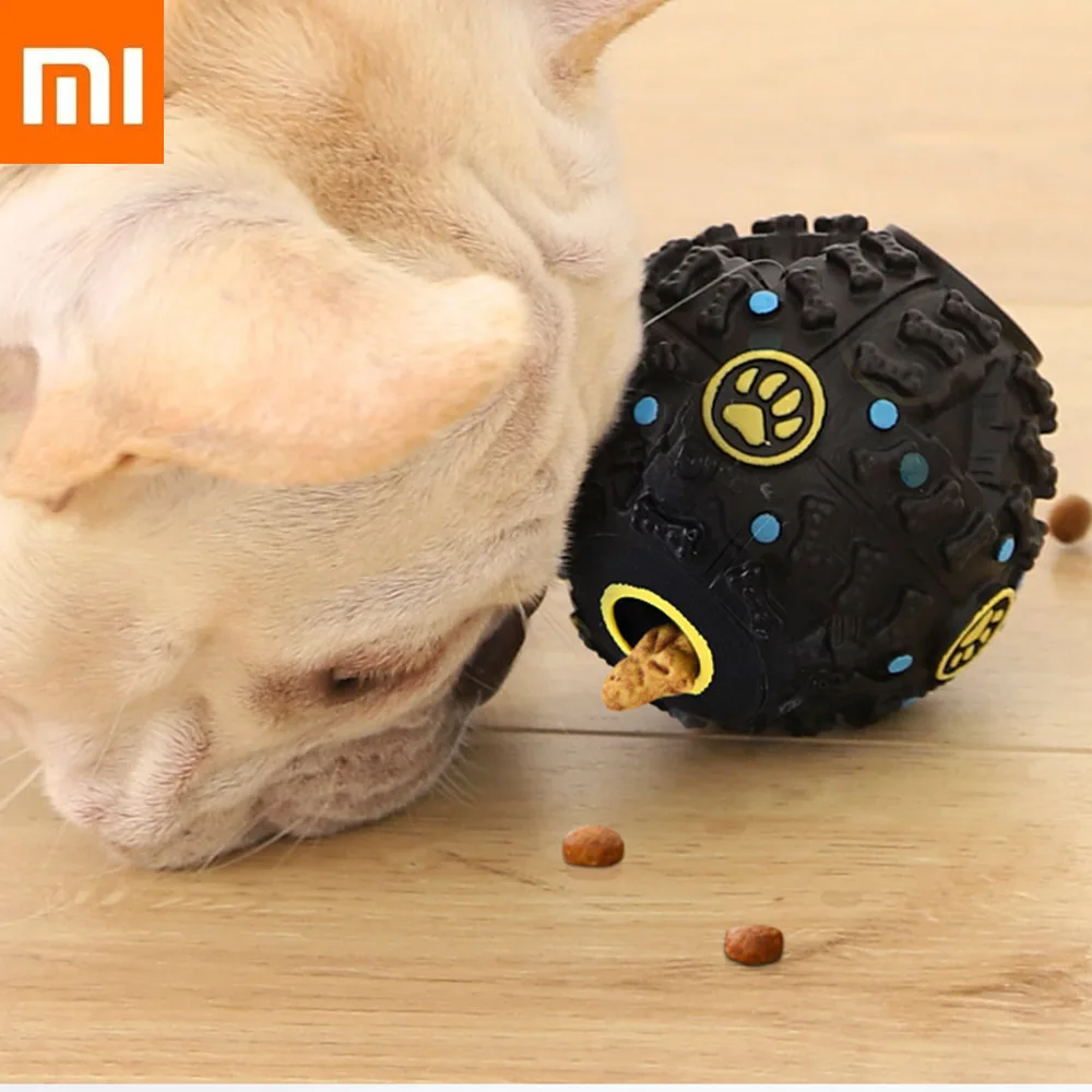 

Xiaomi Dog leaking food ball dog toy bite-resistant molars teddy golden retriever Xiomi home pet leaking toy dog food spill toy