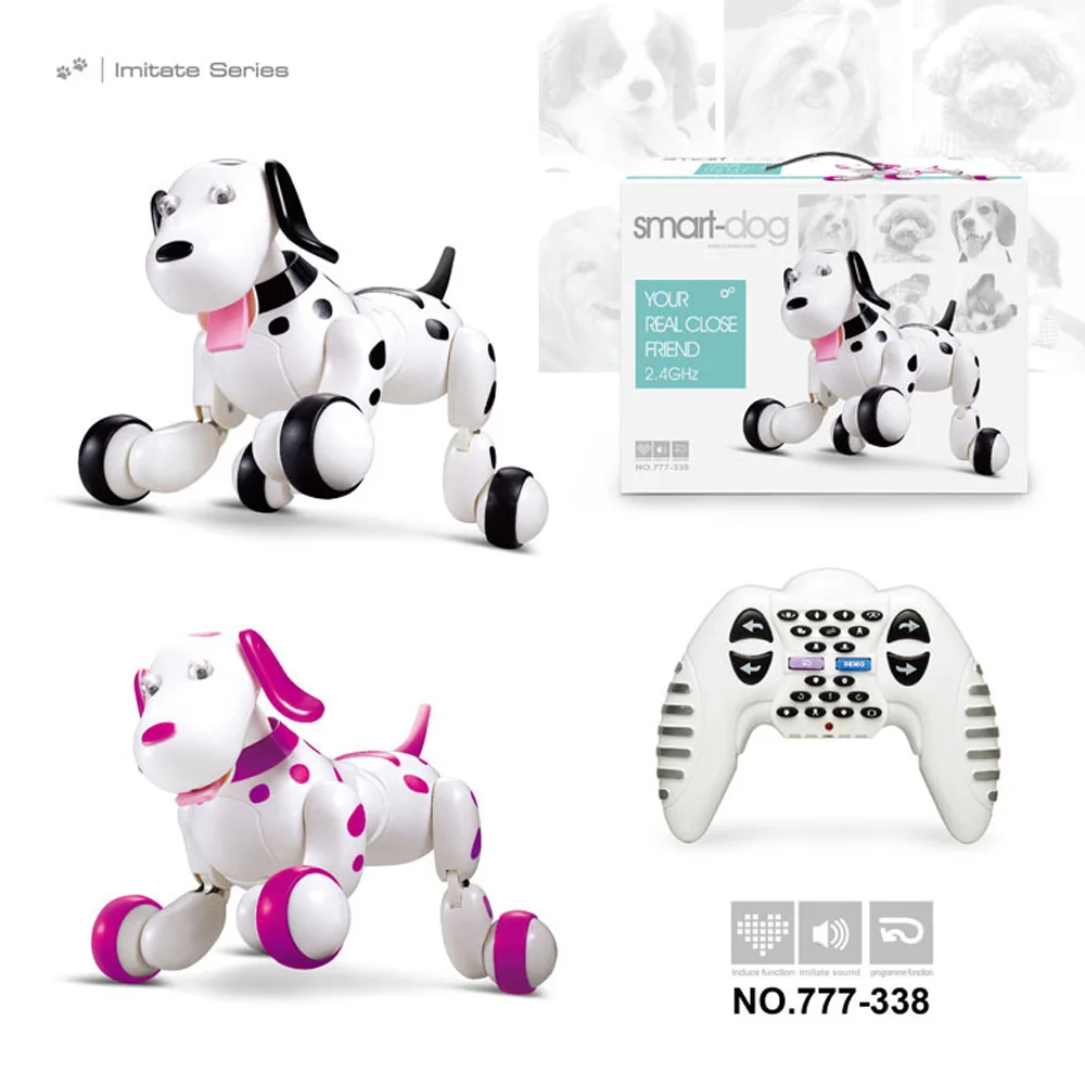 Machine dog 2.4G wireless remote control smart dog programmable electronic pet children's educational robot toy