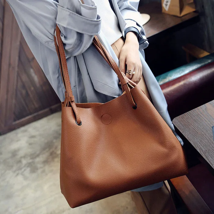 Женская композитная сумка через плечо сумка большая емкость PU прочная для путешествий MUG88