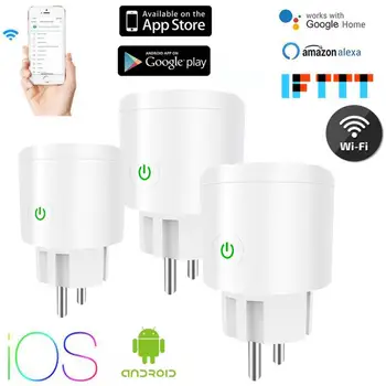 

Smart WiFi Plug Pc Module Plug Smart Gadgets For Smart Home Timing For Home And Kitchen Works With Alexa Google Home Assistant