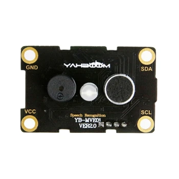 

Yahboom Voice Recognition Module Voice Sensor AI Smart Development Board LD3320 Compatible with Arduino Raspberry Pie