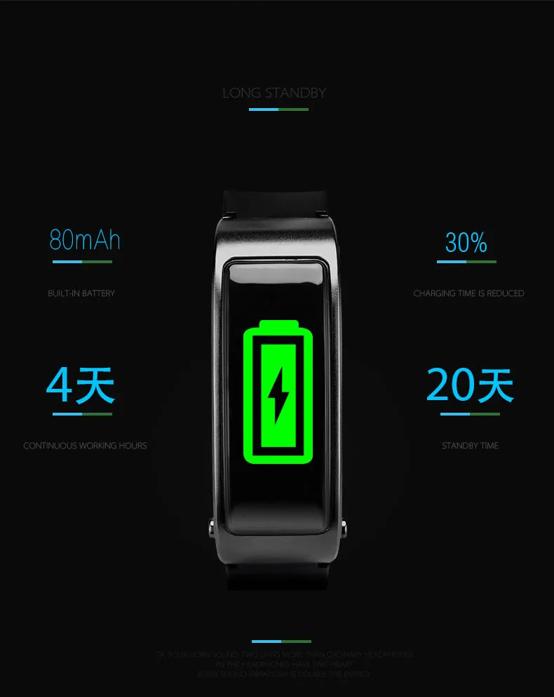 Y3plus color screen smart BraceletBluetooth smartwatch headset heart rate sleep monitoring exercise pedometer long standby music