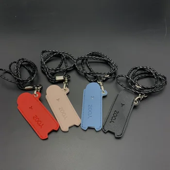 

30pcs New YOOZ Pocket Case Bag Leather Neck Lanyard Carrying Pouch for YOOZ Kit Small Pod Vape Electronic Cigarette Accessories