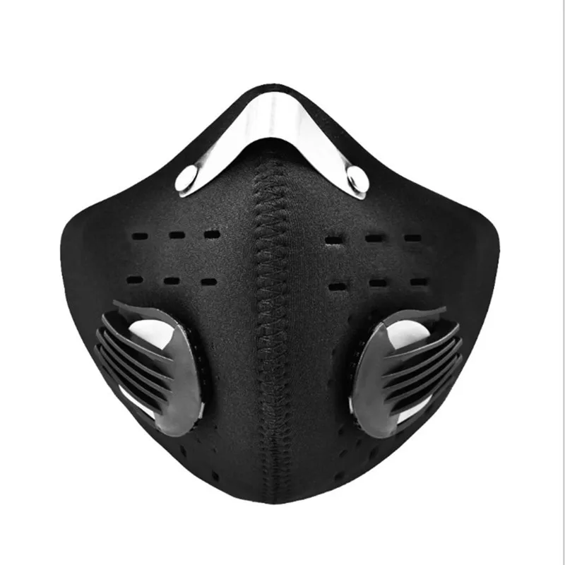 

PM2.5 Mouth Mask Anti-dust Mask Reusable Mask with Breathing Valve KN95 Masks Washable Mouth N95 Face Masks Filter Pad In Stock