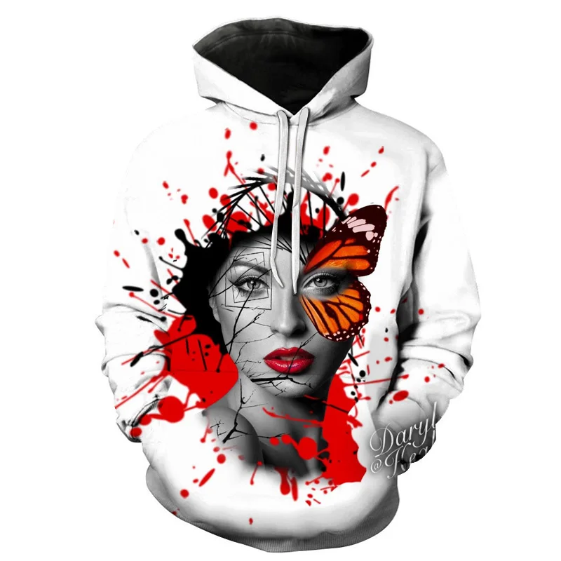 3D Hoodies Deadpool Anime Cool Print Hoodies Fashionable Youth Loose Baseball Uniform Spring Autumn Couples Sweatshirt Asian 6XL