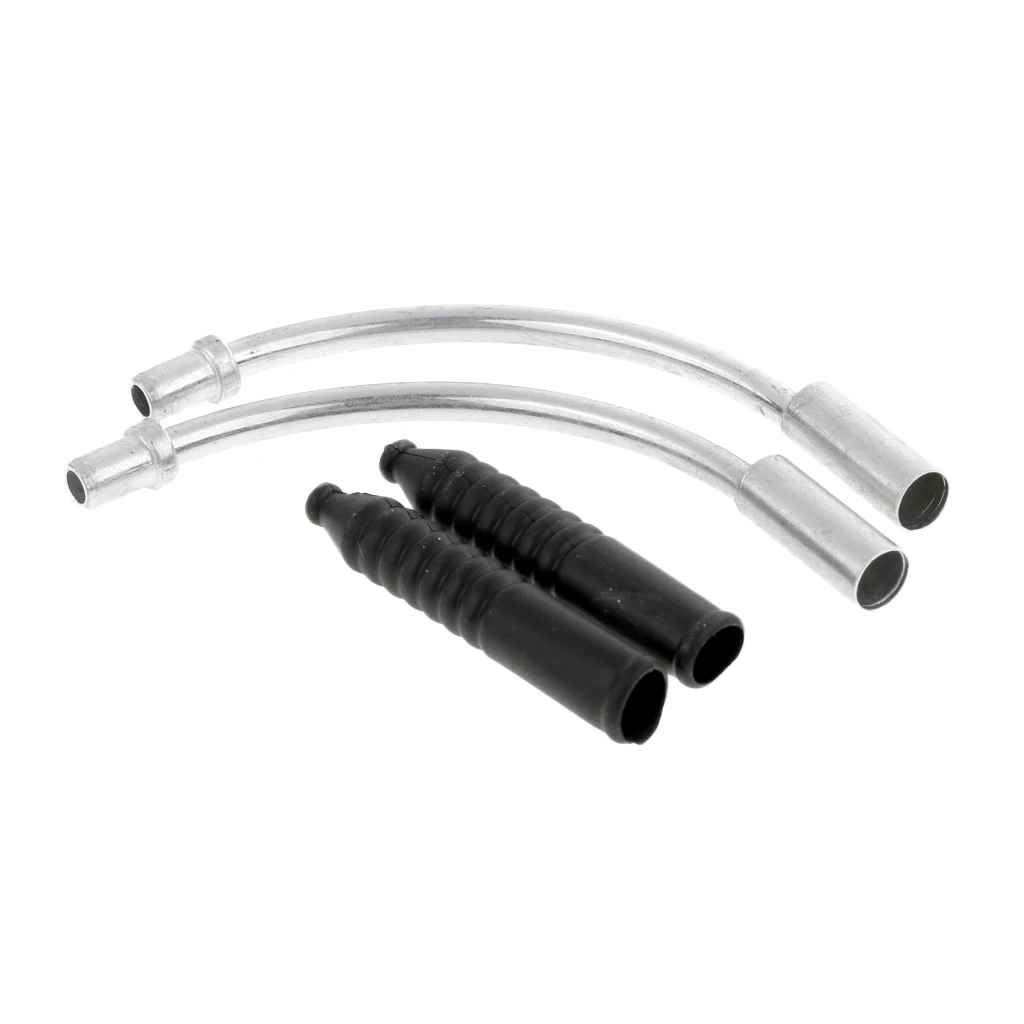 

4 Pieces MTB Mountain Bike Bicycle Cycling Aluminum V-Brake Set Front and Rear Kit Bicycle Parts Replacement