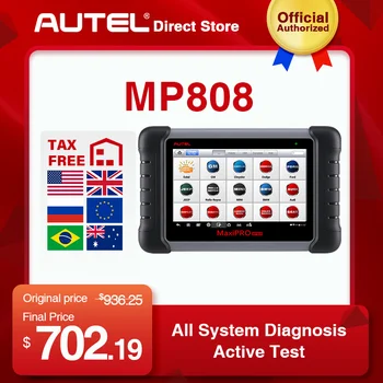 

Autel MaxiPRO MP808 Diagnostic Tool Auto Diagnosis Automotive Scanner Upgraded from DS808 Better than MK808 All System Scanner