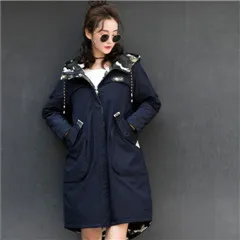 Autumn& Winter Elderly People down Jacket Cotton-padded Clothes Women's Short Korean-style Cotton-padded Clothes Slim Fit Stand