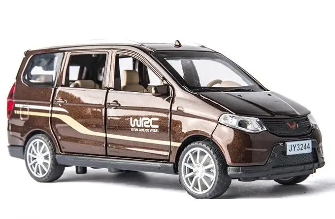 Имитация фургона модель автомобиля из сплава детский игрушечный автомобиль со