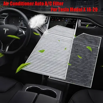

For Tesla Model X 2016-2020 Car Air Conditioner Auto A/C Filter Activated Carbon