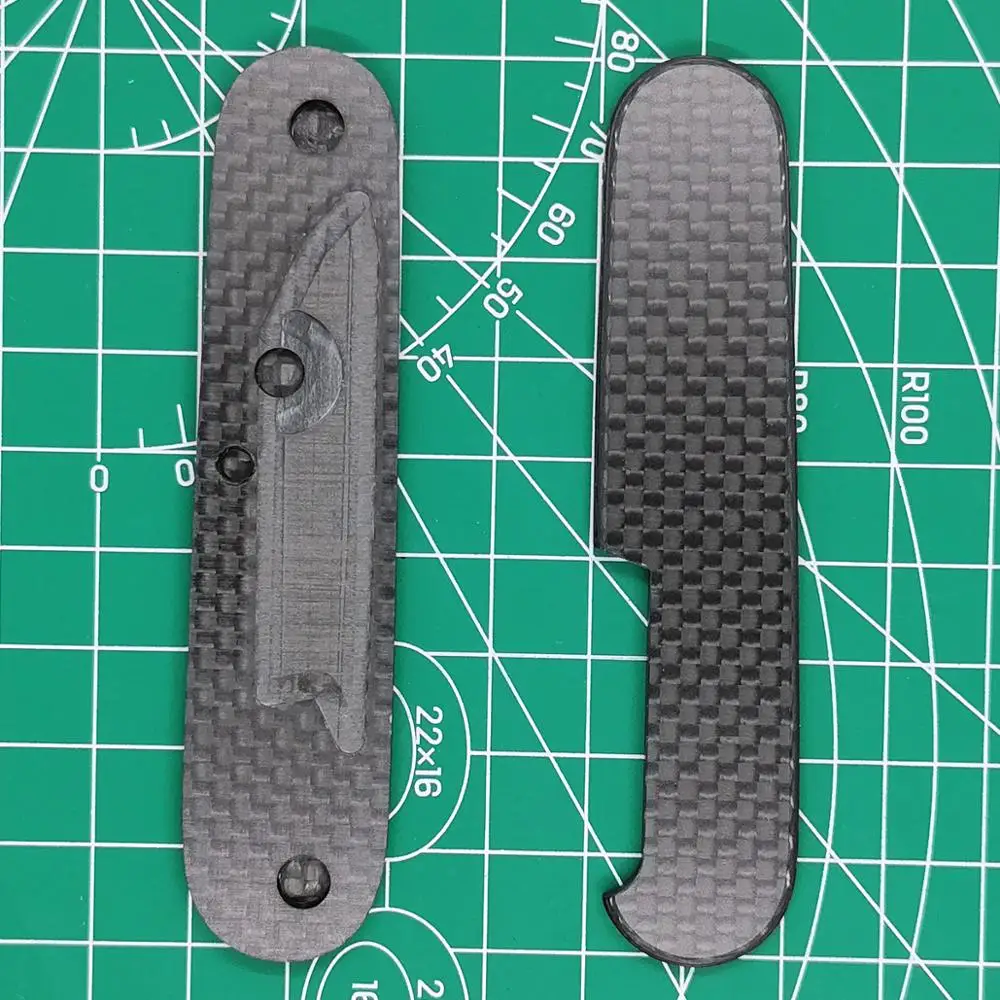 Carbon-Fiber-Handle-Scales-for-91mm-Victorinox-Swiss-Army-Knife (1)