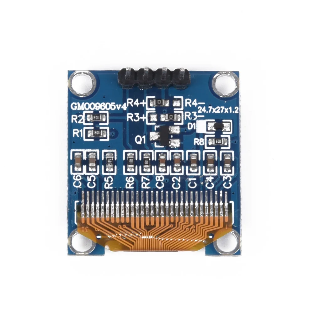 DC3.3V-5V OLED ЖК-дисплей модуль разрешение платы IEC IIC интерфейс компоненты