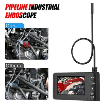 

VODOOL 8mm 8 LED Camera Endoscope IP67 HD Mini Camcorder Inspection Camera Borescope with 4.3 inch Color Display for maintenance