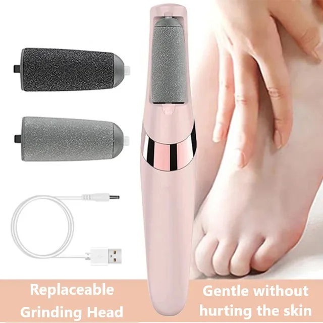 Rechargeable Electric Foot File Callus Remover Pedicure Machine Apparatus for Heels Grinding Device Foot Corns Remove Roller 1