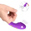 Finger Sleeve Vibrator Sex Toy G-spot Massage Clit Vibrating Buckle for Couple Vibrator Female Masturbation AV Stick Adult Goods 1