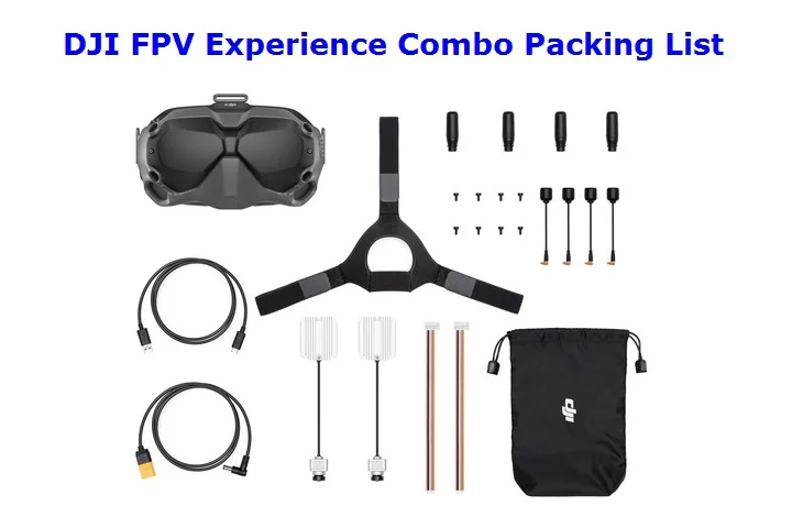 DJI FPV опыт комбо/DJI FPV очки/DJI FPV воздушный блок - Цвет: FPV Experience Combo