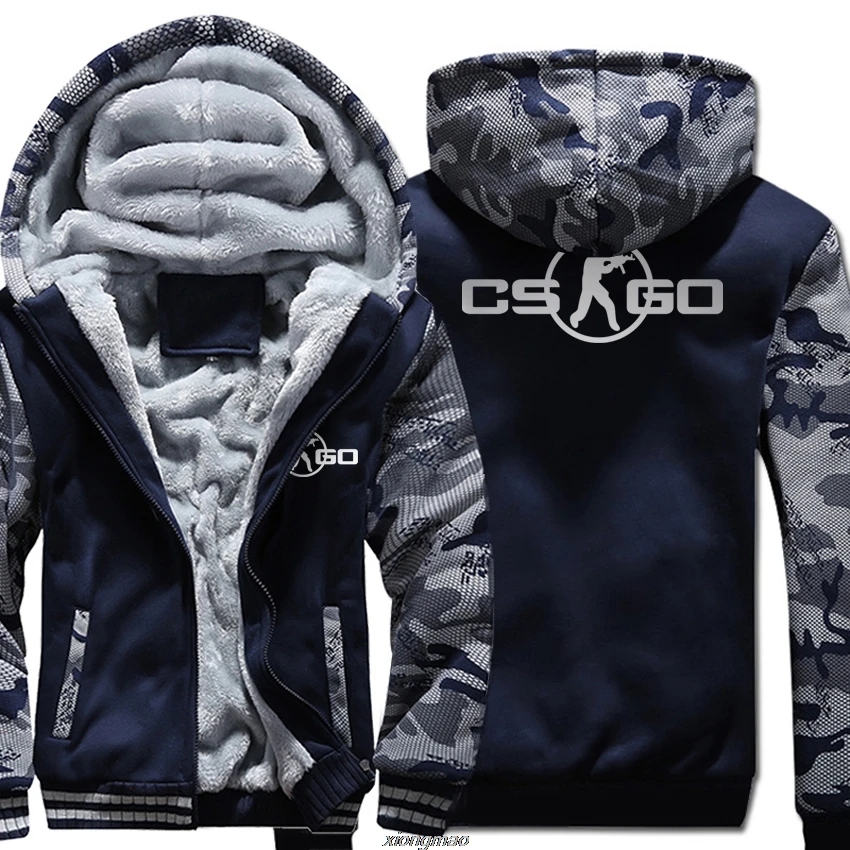 Костюм для игры CS GO Мужская спортивная одежда 2018 зимний флисовый брендовый