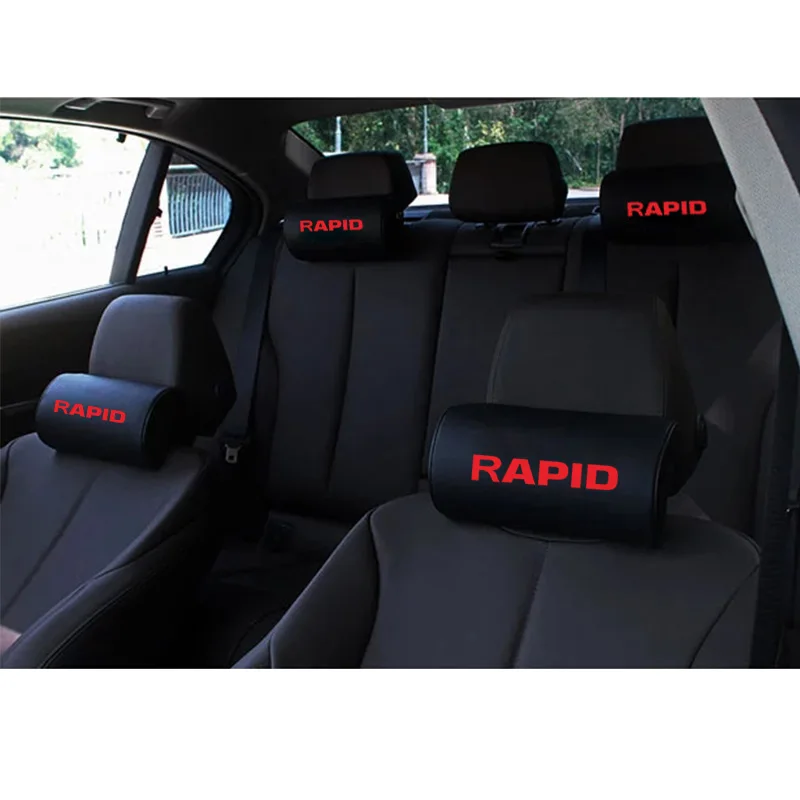 Автомобильная подушка для подголовника на шею для Skoda RAPID, Автомобильная подушка для подголовника на шею, аксессуары для подголовника