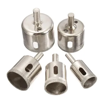 

5x 20-42mm Diamond Hole Saw Drill Bit Set For Tile Glass Marble Granite Cutting