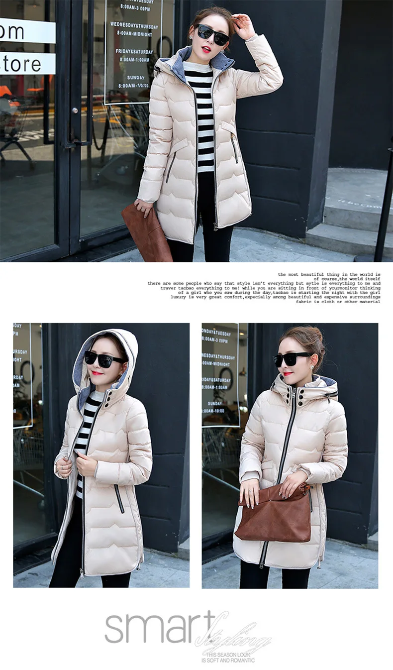 Fat Mm Winter Large Size WOMEN'S Wadded Jacket Coat 200 Plus-sized Cotton-padded Clothes Mid-length Korean-style Slimming Cotton