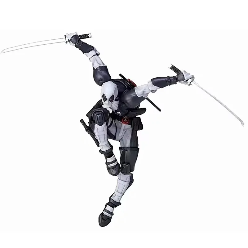 

Shan kou shi Series 001E X Deadpool X-Force Gray White Mobile Garage Kit Model Decoration