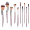 Women's Fashion Makeup Brushes Set Wooden Foundation Eyebrow Eyeshadow Brush Cosmetic Brush Tools Pincel Maquiagem Drop Shipping ► Photo 1/6