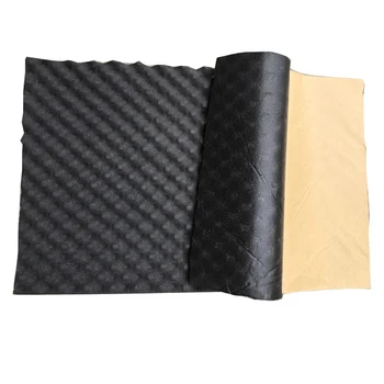 

1 Roll 100x50x2cm Car Sound Deadener Mat Soundproof Foam Rubber Pads Home Noise Insulation Acoustic Foam Mat autos Accessories