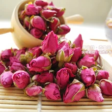 100 г розовый чай Сушеные розы Pingyin розы съедобные Розы Цветочный чай свежие натуральные бутоны оптом