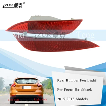 

ZUK Rear Bumper Fog Light Fog Lamp Reflector For Ford Focus Hatchback 2015 2016 2017 Left With Bulb / Right Side Without Bulb