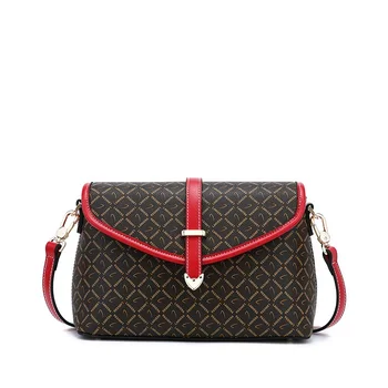 

New Women Print Handbag Mini Flap OL Shoulder Bag Crossbody Bag Fashion PU for Women&Girls Office Daily Mummy Bag