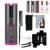 Cordless Automatic Hair Curling Iron Hair Curler Portable USB Rechargeable Hair Wave Styer LCD Display with 1 Comb+2pc Clips