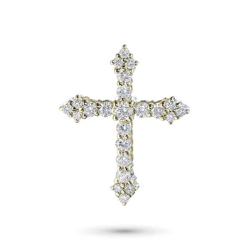 

Pendant in yellow gold with diamonds