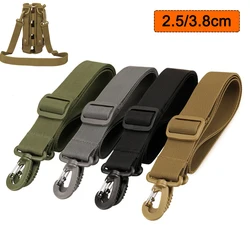 Alça de ombro tática de nylon com 2.5/3.8cm, cinto para reposição em garrafas de água, para ambientes externos