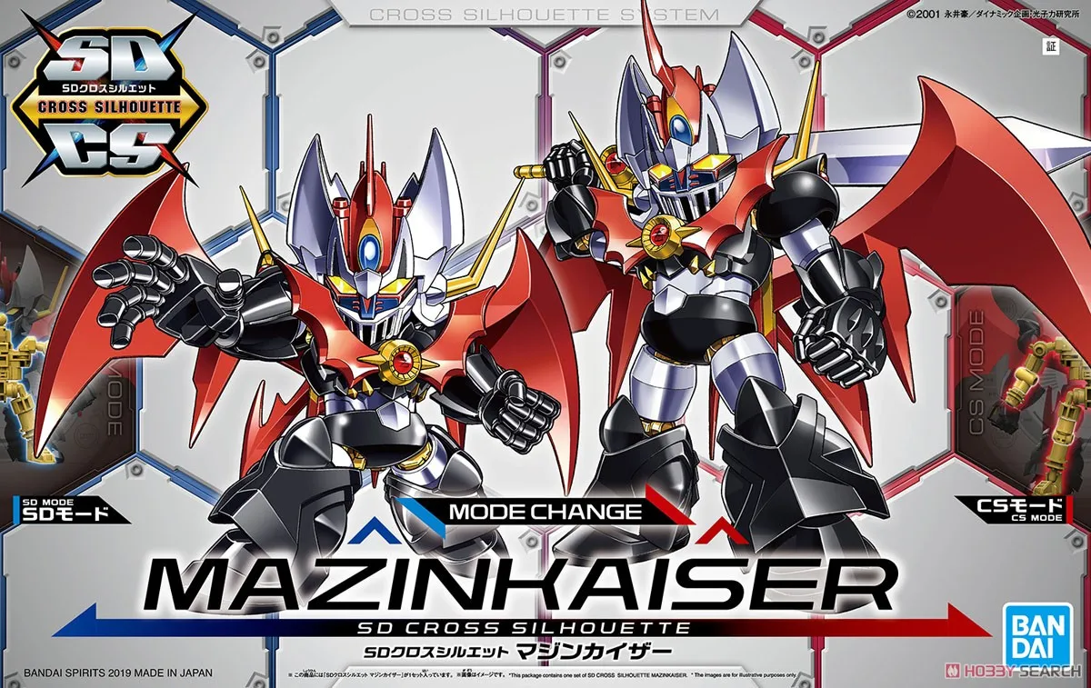 

MAZINGER Z SD BB CROSS SILHOUETTE MAZINKAISER Gundam Mobile Suit Assemble Model Kits Action Figures Anime Gift