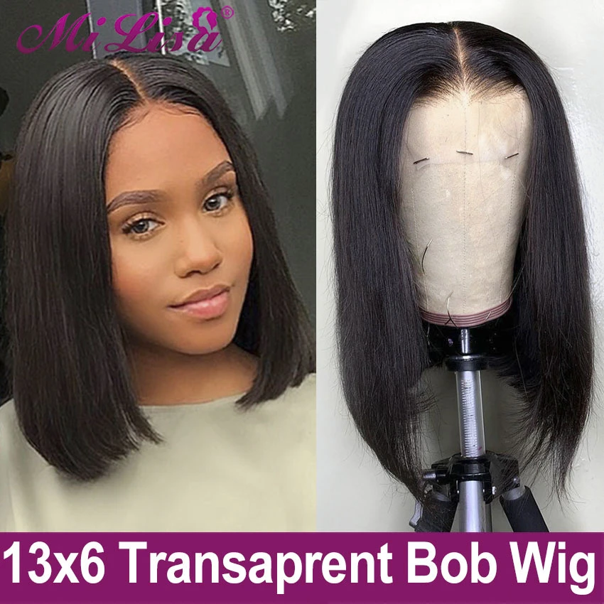 Bob Straight Short Human Hair Wigs 13x4 Lace Frontal Wigs For Women Remy 13x6 Hd Lace Front Wig Brazilian Bob 4x4 Closure Wig Human Hair Lace Wigs Aliexpress