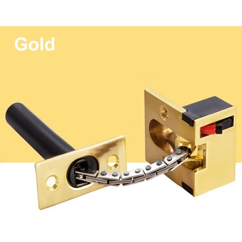 

1 Pcs Stainless Steel Casting Door Security Chain Guard Heavy Duty Gate Latch Safety Door Lock AC889