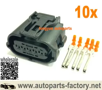 

GM 5 way MAF Sensor Connector for Corvette LS1 LS2 LS6 GM Mass Air Flow for Delphi / Packard for GT 150 3.5mm Centerline